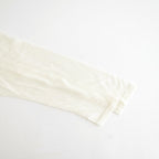 cashmere & supima cotton gauze jersey baseball Tee #navy [WXFL-UW105]