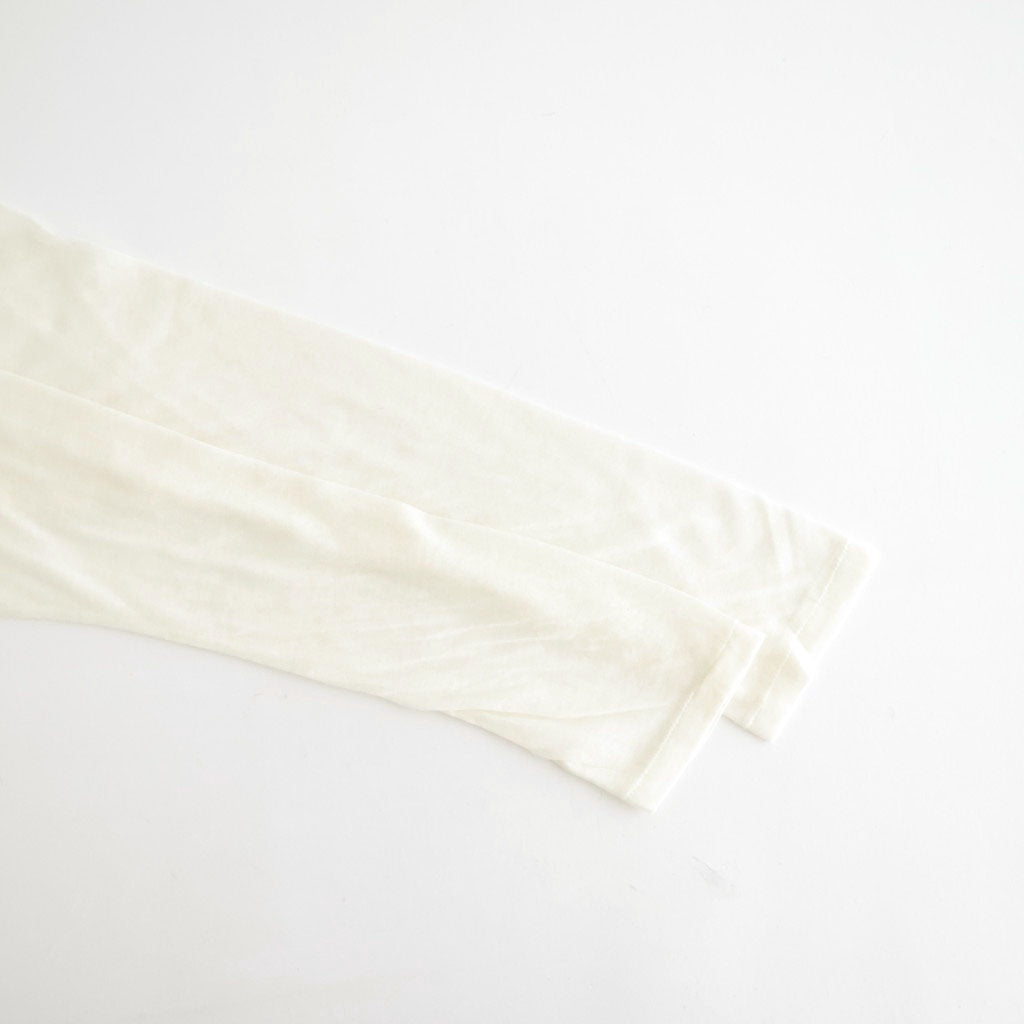 cashmere & supima cotton gauze jersey baseball Tee #navy [WXFL-UW105]