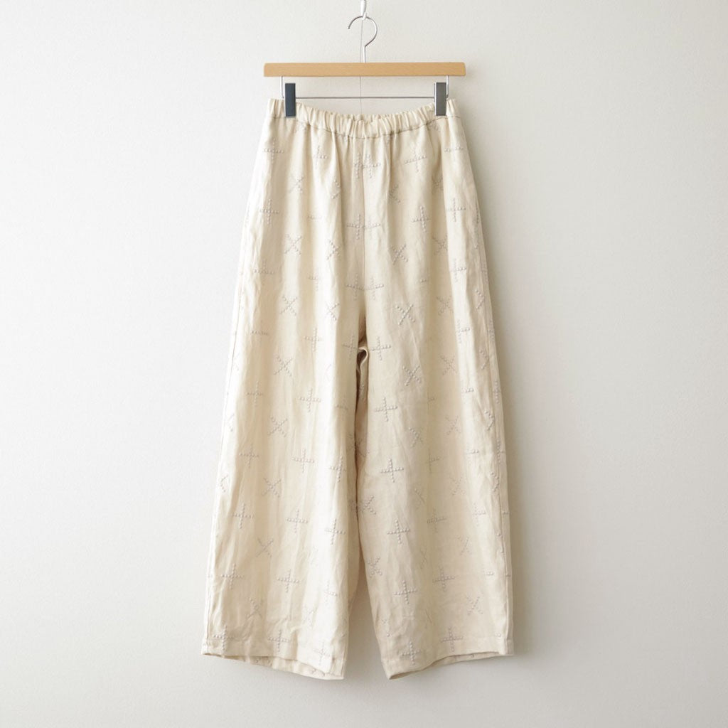 dokan pants #plus ECRU [KJ602AW51]