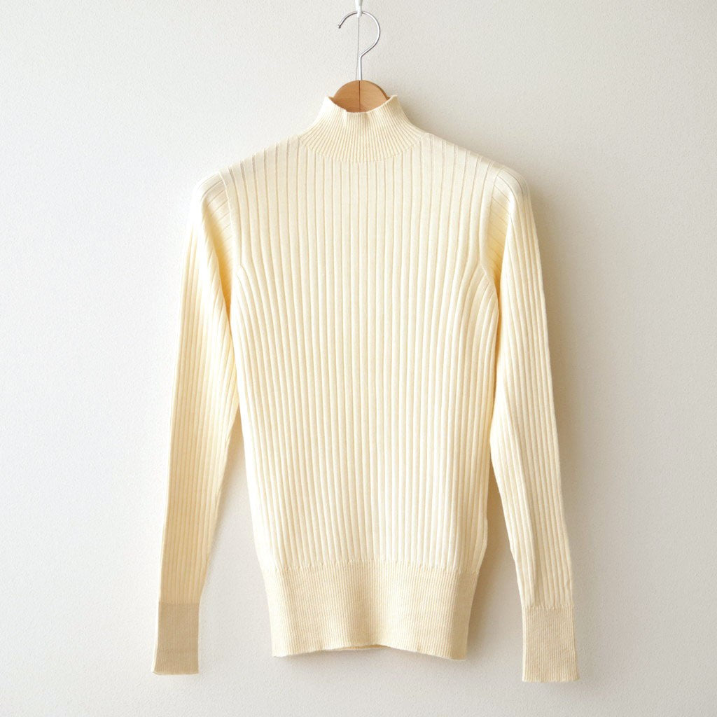 ポエータハイネックセーター #off white [26-850]