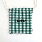 巾着POCHETTE #GINGHAM GREEN [TMB-2586H]