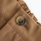 飾る春 Wide tapered trousers #Tan [TLF-225-pa002-Reht]