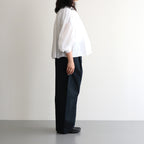 GARMENT DYE LAWN GATHER SMOCK #White [no.7520]