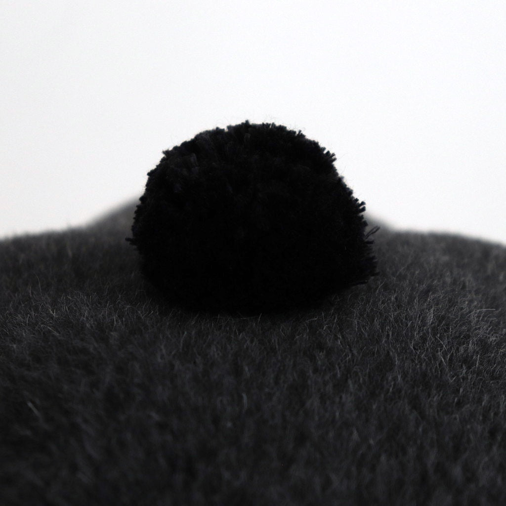 ANGOLA BERET #Charcoal [no.7125]