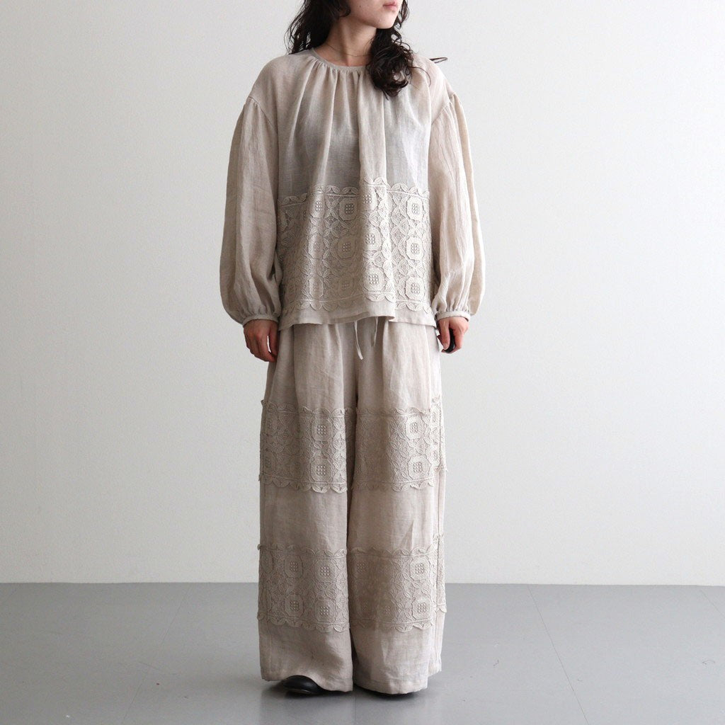 wide pants #teien kinari x Haku [KJ507SS59]