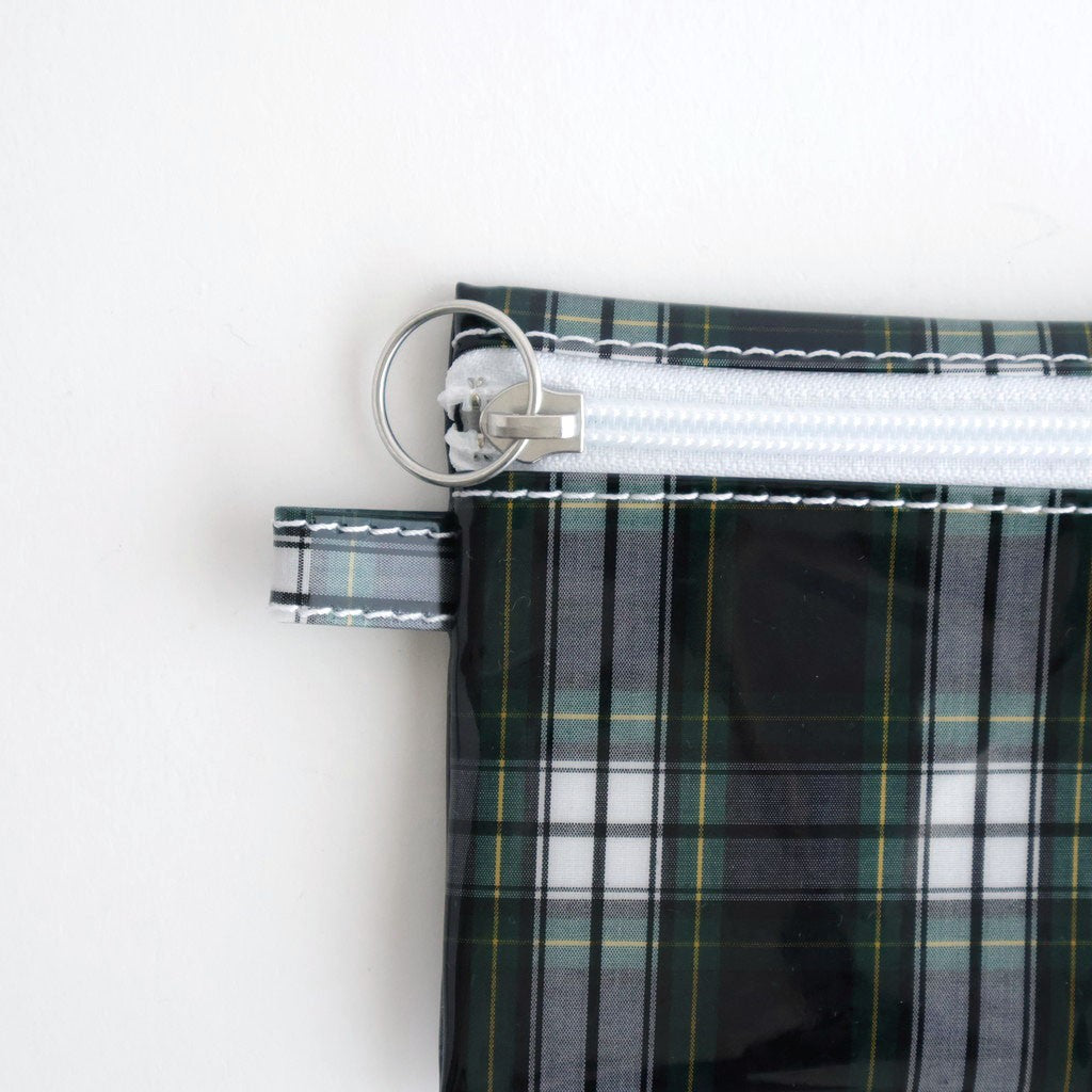 FLAT POUCH SMALL #CHECK DRESS-GORDON [TMB-2310N]
