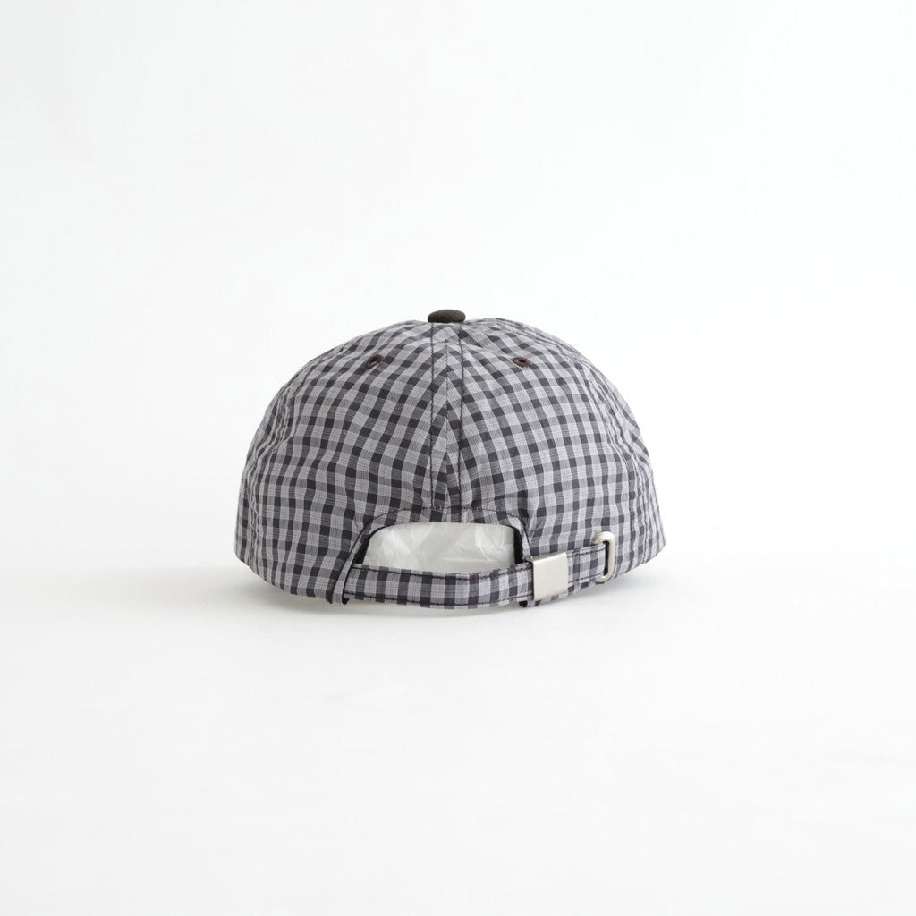 PLAID CAP #BROWN [TMBA-117H]