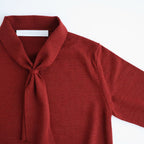 Okunensha scarf Knit #Red [262805]