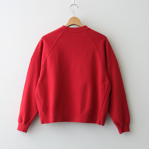 セントラル裏毛 ラグランPO #030 アカ [TS260CT083]