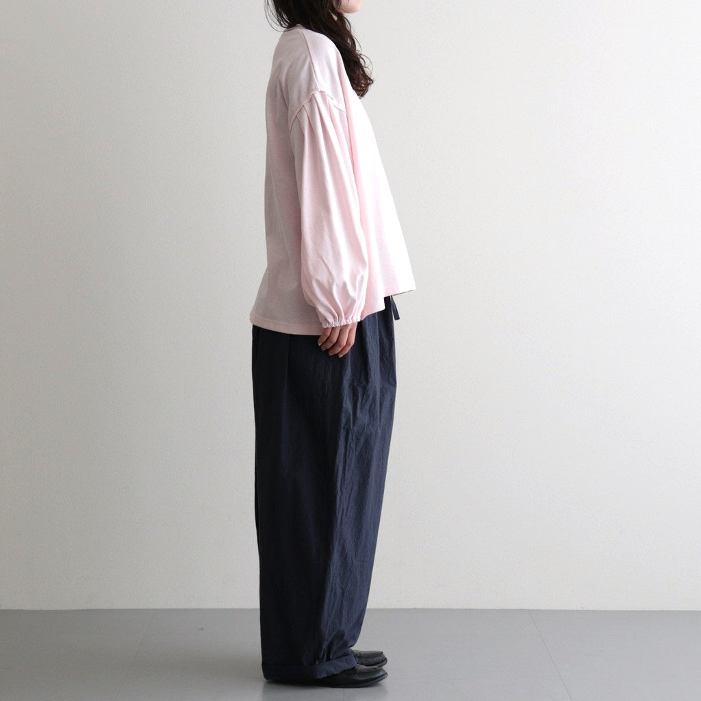 アメリカンコットン天竺 ボリュームスリーブPO #036 ライトピンク [US260CT013]