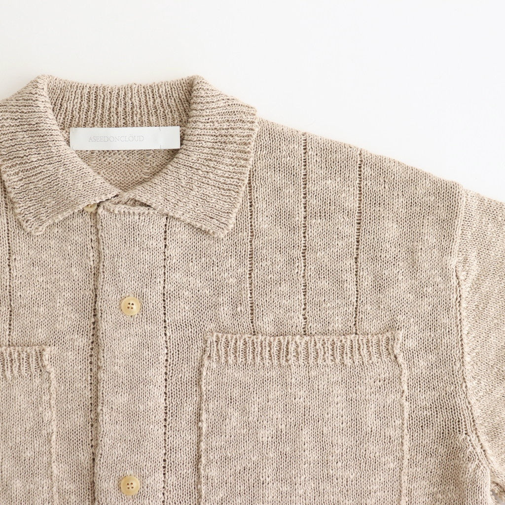 gardener knit polo #Beige [251808]