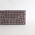 PAPER TOTE SMALL #GINGHAM BROWN [TMB-2286H]
