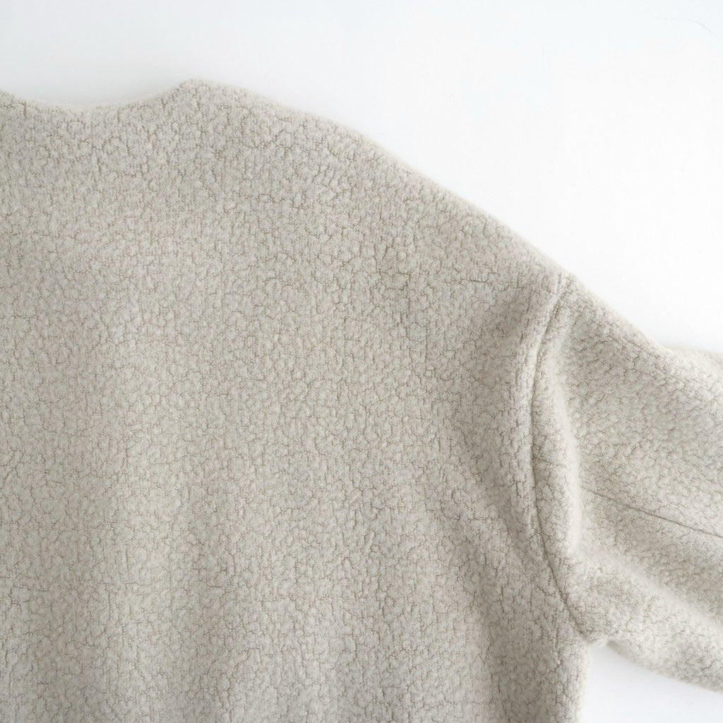 SHEEP BOA SEAM POCKET COAT #Greige [no.7864]