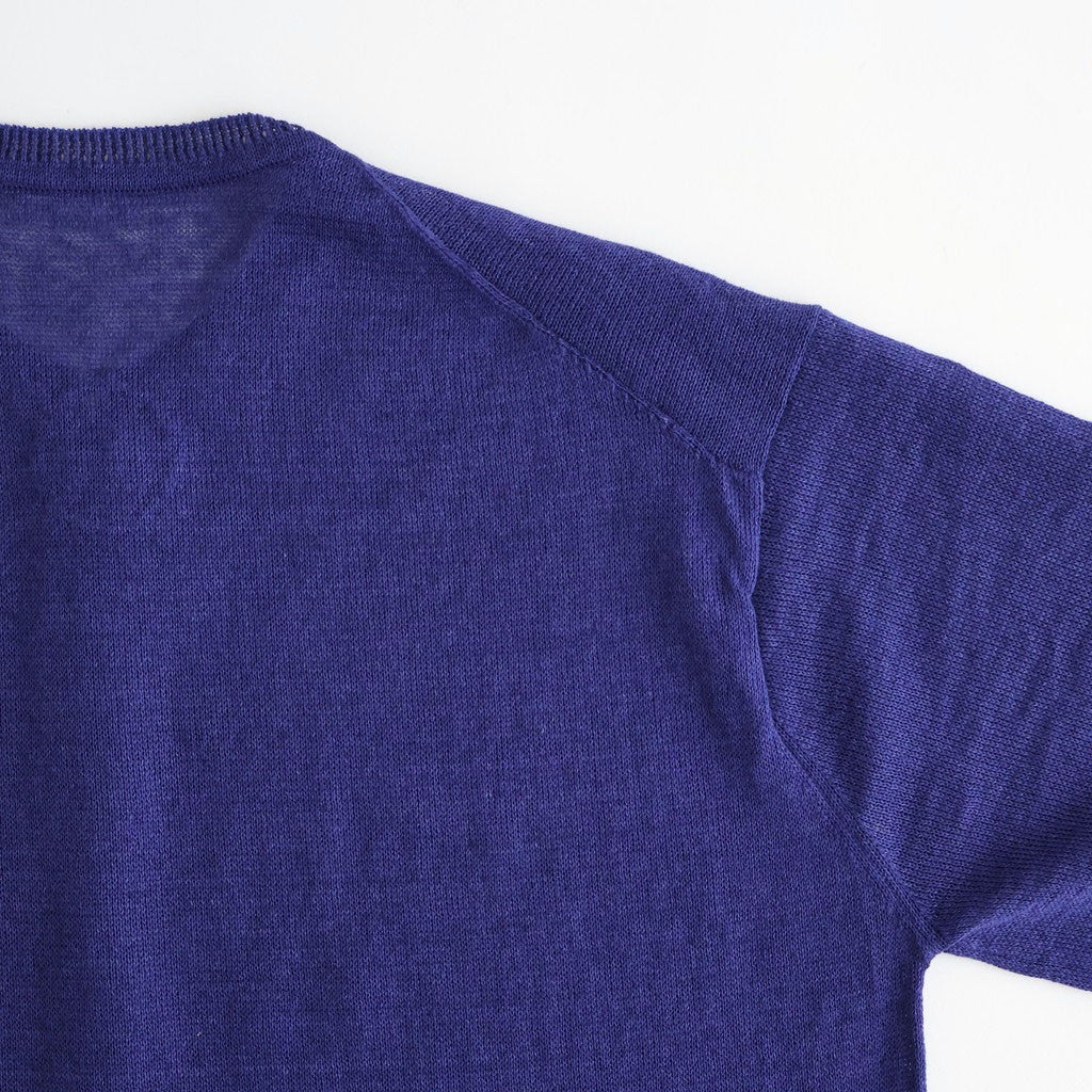 Fesca Linen Knit No Collared #PP [A232261TK865]