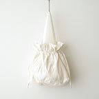 S.J. DRAWSTRING TOTE BAG #Natural [no.8263]