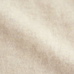 14GG 2PLY PLAIN STITCH COTTON/WOOL/CASHMERE TURTLE NECK PULLOVER #8100 NATURAL [GNSL24541]