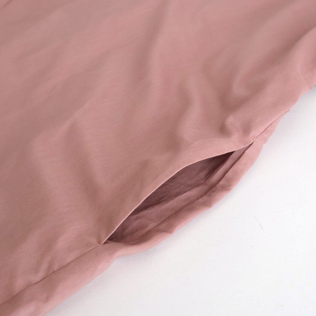 静寂の欠片 Back open garher dress #Smoky Pink [TLF-126-op001-la]