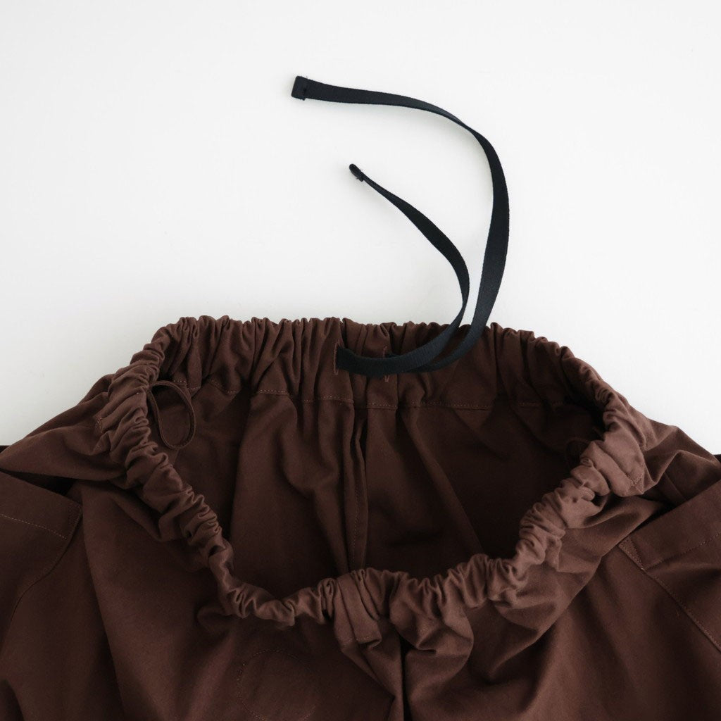 Perriere Cotton Pants #D.BR [A232262PP902]