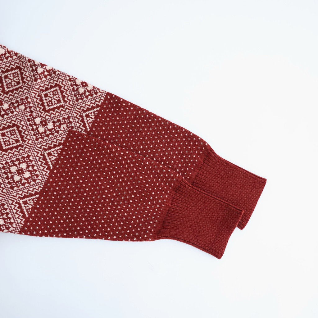 Memories zip cardigan #Red [262808]