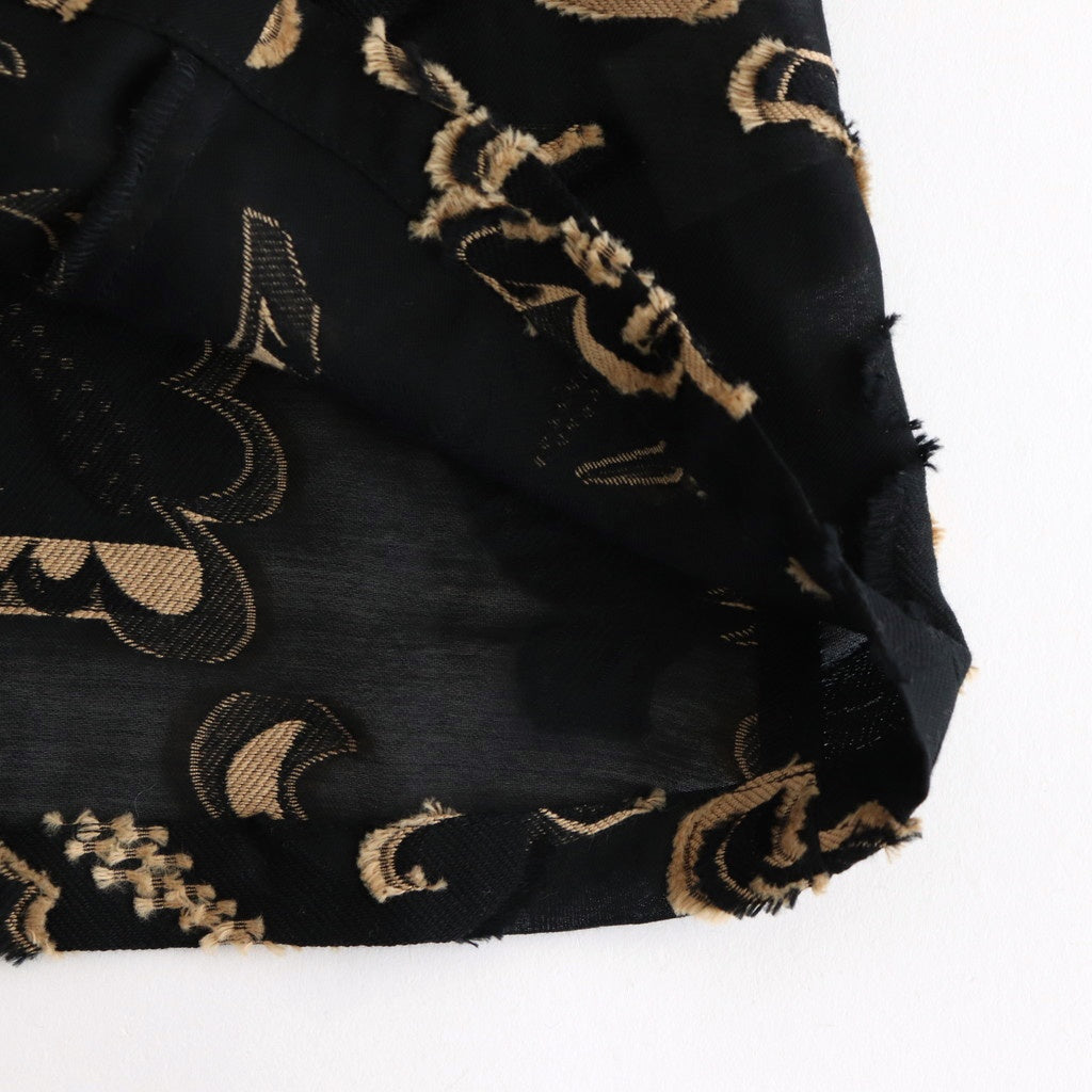 シロッコブラウス #black [25-452]