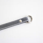 TASUKI STRAP LONG #GINGHAM SMALL BLACK [TMB-2353A]