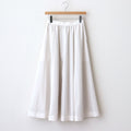 半透明の沈黙 Circular skirt #Off White [TLF-225-sk005-cdv]