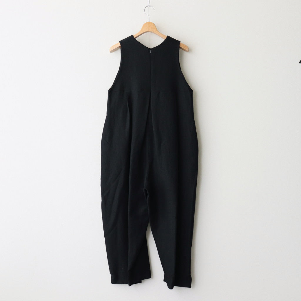 Dilon Wool Gabardine Jumpsuit #BK [A232242PP692]