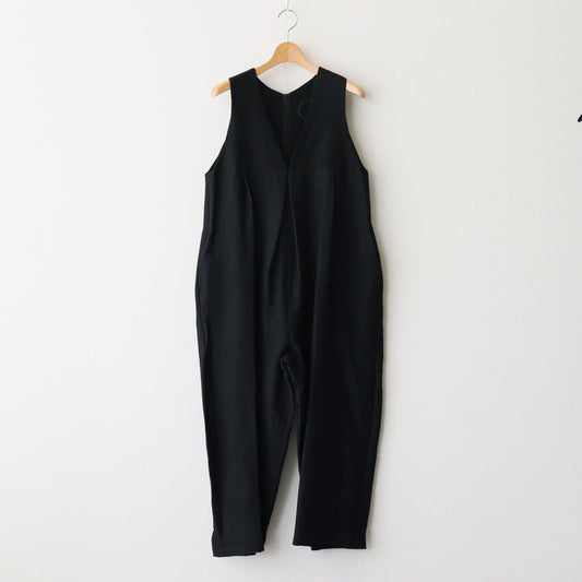 Dilon Wool Gabardine Jumpsuit #BK [A232242PP692]