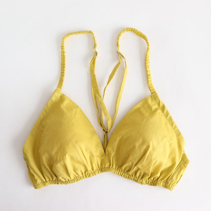 BRA #NO.04 MUSTARD YELLOW