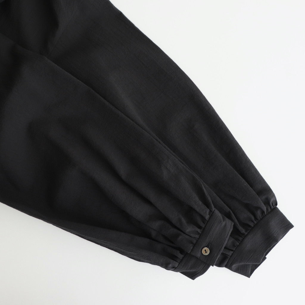 指間の光 Flared blouse #black [TLF-125-sh003-vcg]
