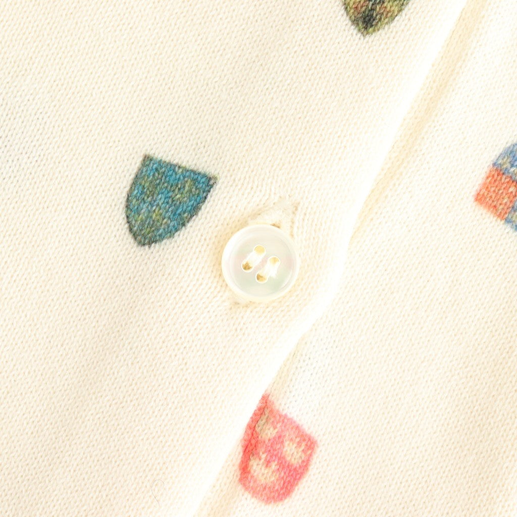 COAT OF ARMS CARDIGAN #White [no.7388]