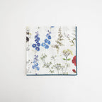 Handkerchiefh #Pressed Flower [001061]