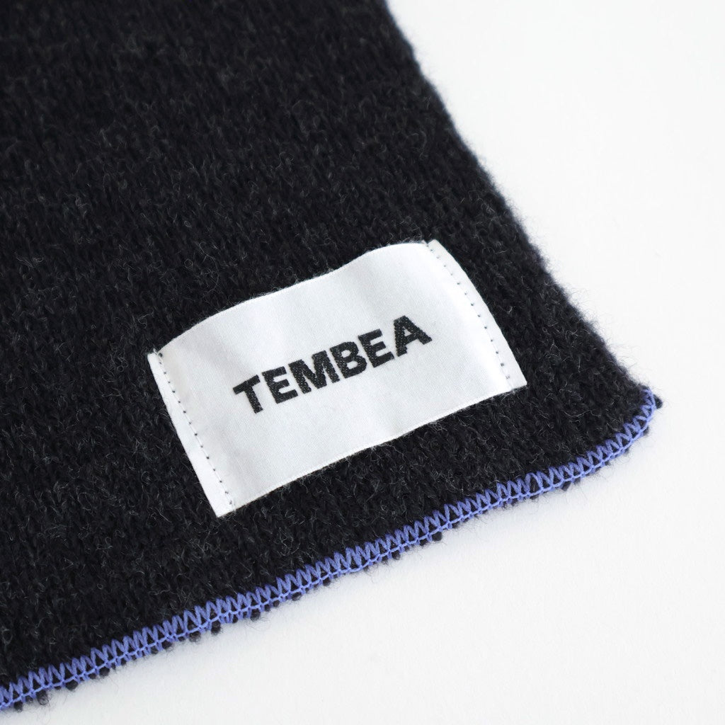 MUFFLER #CHARCOAL/LAVENDER [TMB-GNT6]