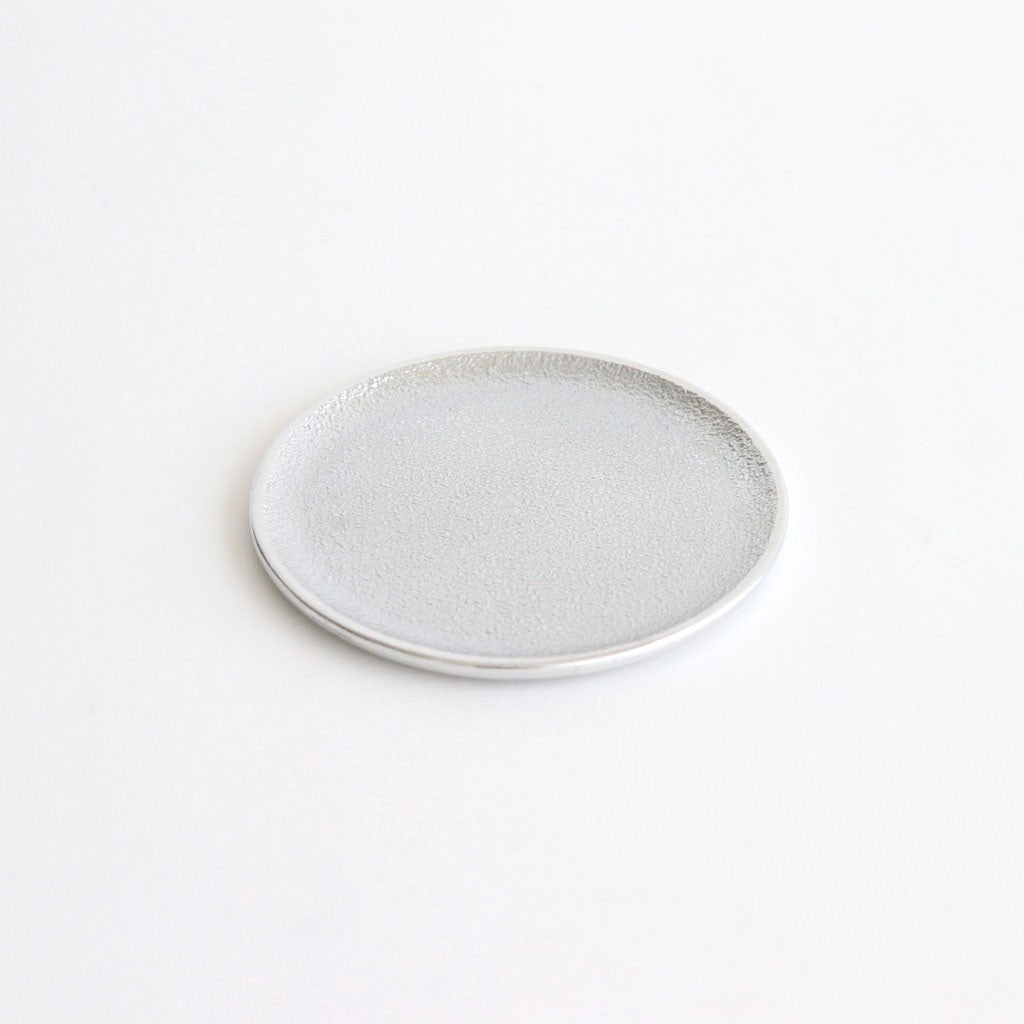 Round Tray Silver S #Aluminum [60003]