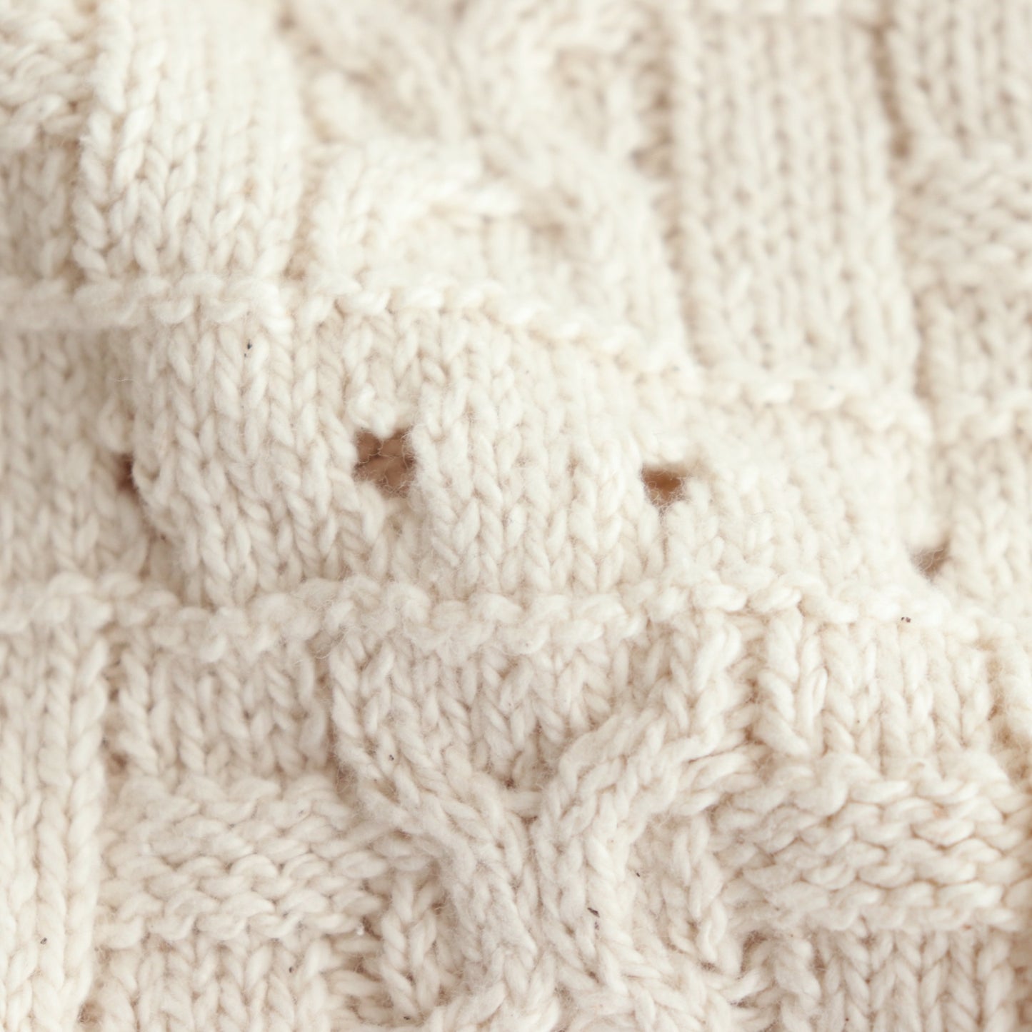 Recycled-Cotton Vest #Ecru [oni059]