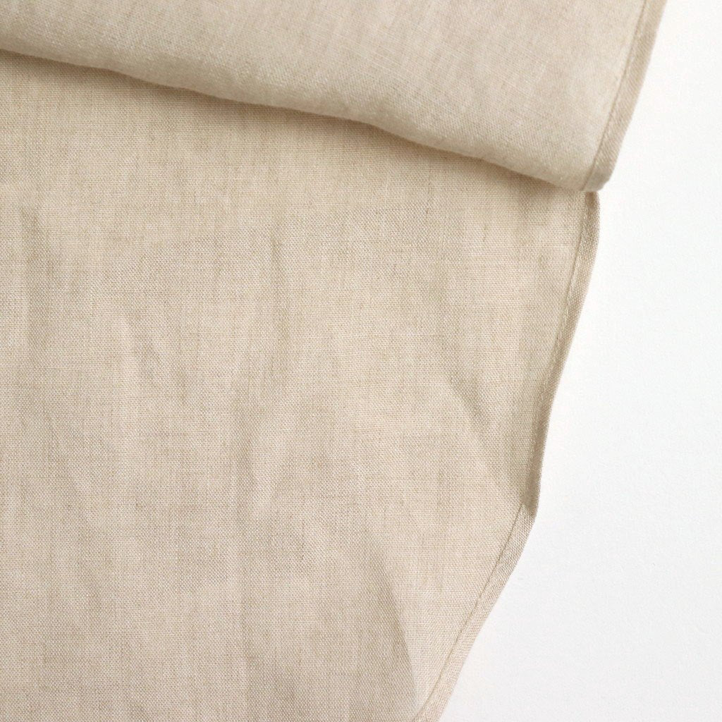 DENSELY LINEN CAPE SLEEVE SHIRT #Antique White [no.7308]
