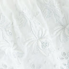 日日夜夜：Wide lace collar smock blouse #off white [13251-05107]