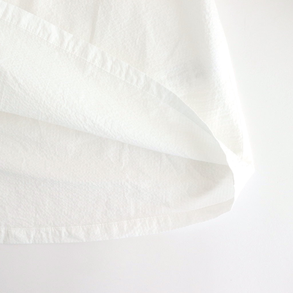 日日夜夜：Wide lace collar smock blouse #off white [13251-05107]