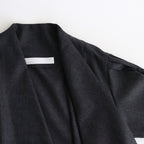 手の中の夜 Double-Breasted dress #charcoal [TLF-125-op012-mw]