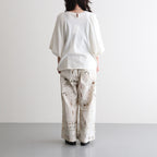 芽：パフスリーブプルオーバー #antique white [13262-04107]