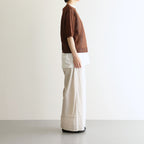 Jenner Linen Knit Crew #D.brown [A232251TK765]