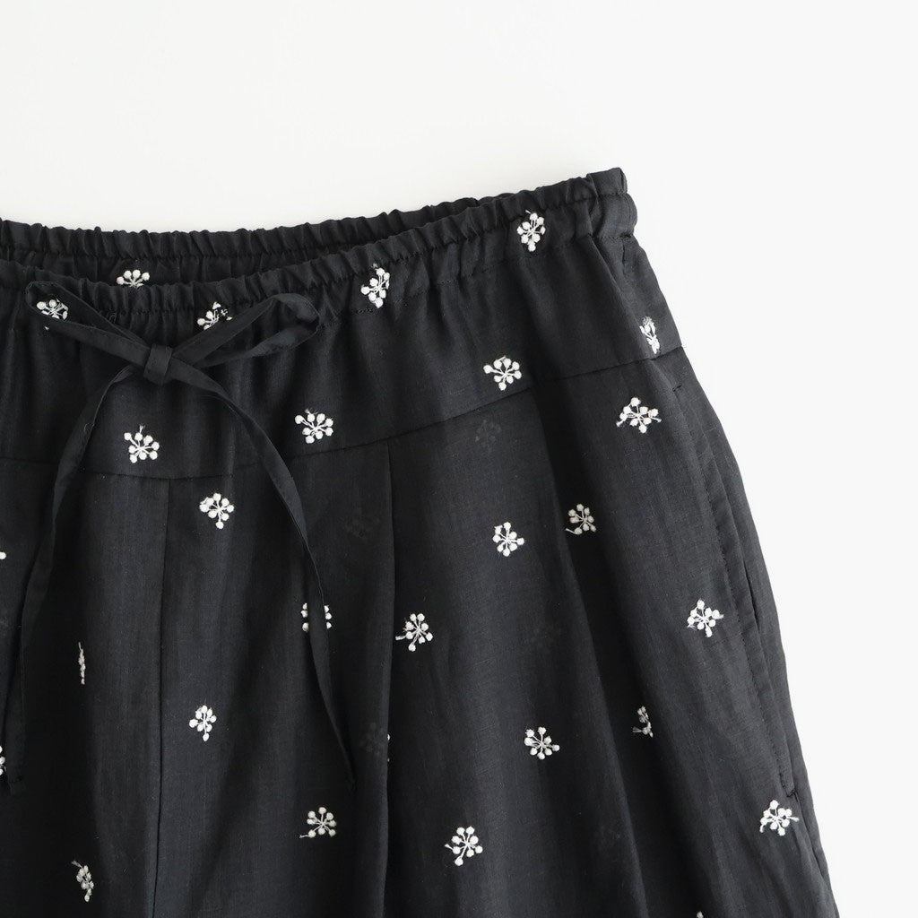 wide pants #ototsubu BK [KJ507SS55]