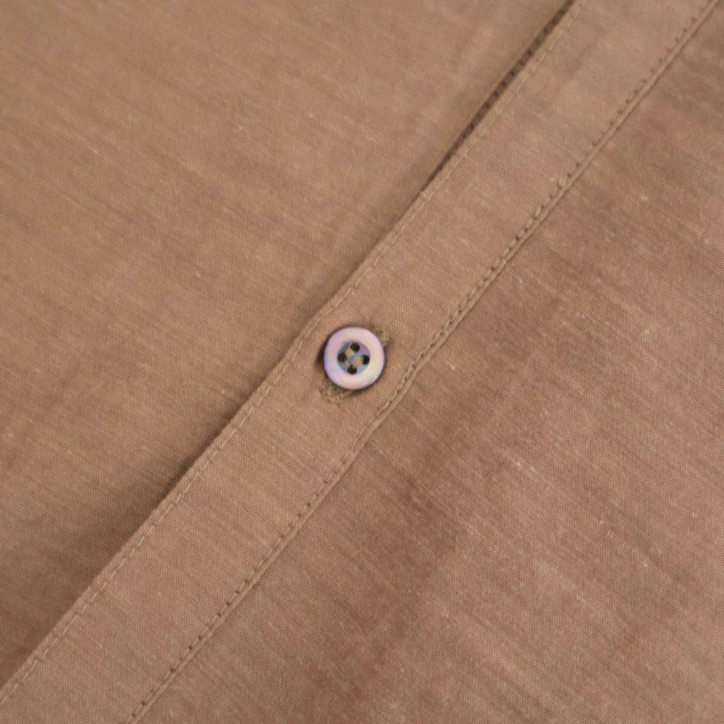 コットンキュプラリネン ガウンOP #021 モカ [TS260OP069]