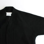 単純なる風景 Funnel collar cocoon jacket #black [TLF-125-jk001-wlc]