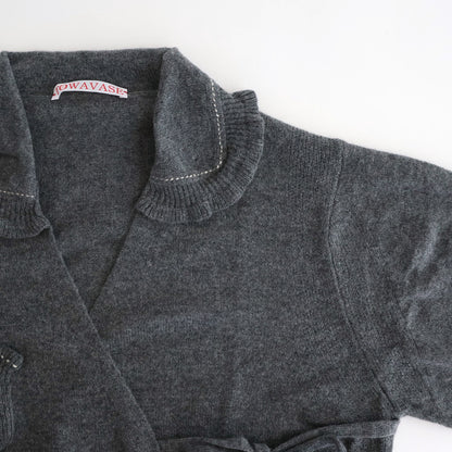 cardigan #charcoal gray [30-0028A]