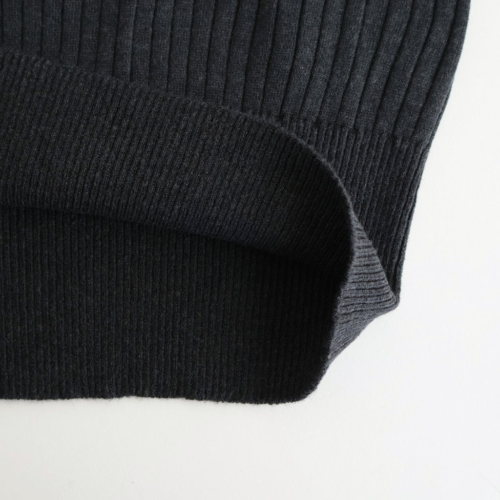 ポエータハイネックセーター #dark navy [25-850]