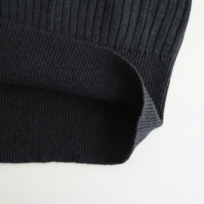 ポエータハイネックセーター #dark navy [25-850]