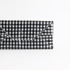 PAPER TOTE SMALL #GINGHAM BLACK [TMB-2286H]