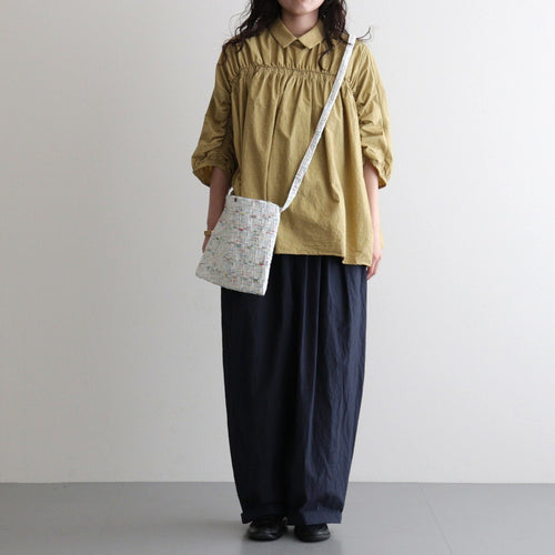 shirring blouse #paper YW [KJ507SS41]