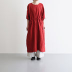 Olivier Linen Dress #D.red [A232251TD725]